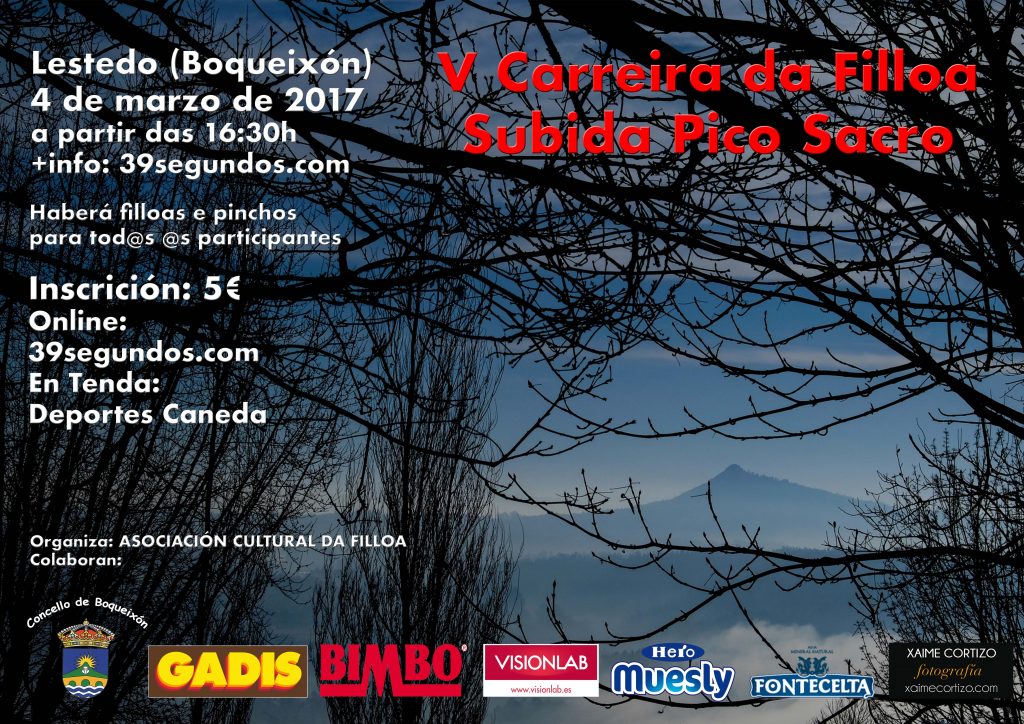 V Carreira da Filloa - Subida Pico Sacro / Foto: Xaime Cortizo